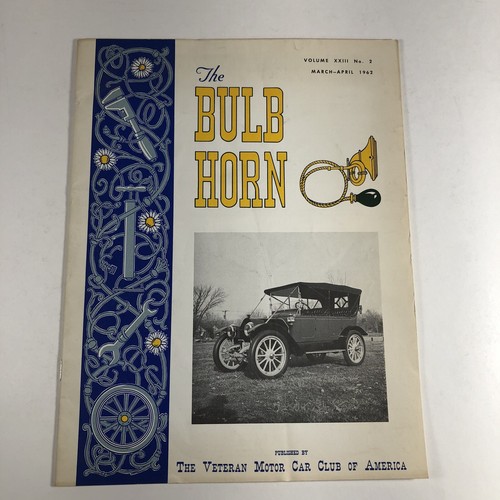 The BULB HORN 1962 LOT 4 Vol XXIII No 1,2,4,6 Veteran Motor Car Club of America - Picture 4 of 9