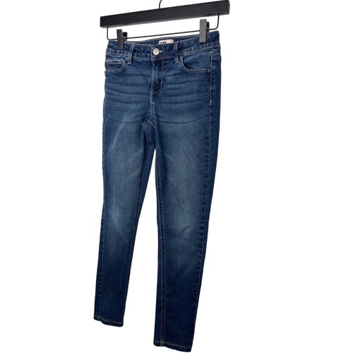 SO Jeans Girls Skinny Size 12 Kids Denim Stretch Blue Casual Pants School Fall - Picture 4 of 12