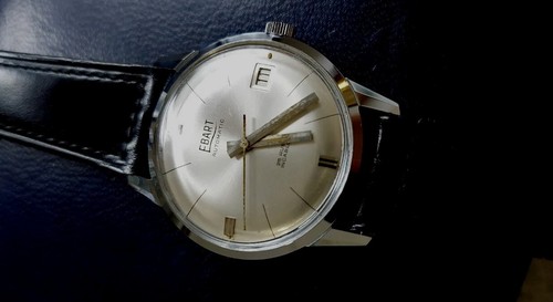 Ebart NOS Automatic 25 RUBIS INCABLOC Watch with Data Just Wonderfull. - Picture 11 of 12