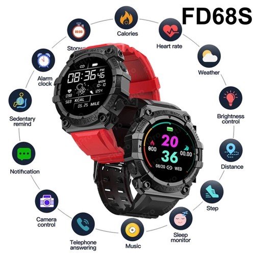 Smart Watch Uomo Donna 1,44" HD Schermo a Colori Monitoraggio Salute Bracciale Sportivo - Foto 3 di 14