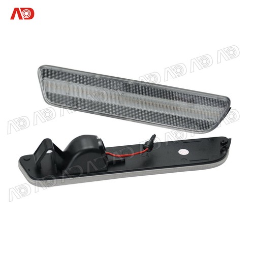 For 2005-2009 Ford Mustang LED Rear Side Fender Marker Light Lamp Clear 2PCS - Bild 4 von 7