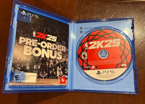 NBA 2K25 - Sony PlayStation 5 PS5 CIB - Complete In Box. Game, Case And Insert - Picture 2 of 6