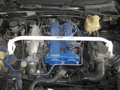 For 89-98 MAZDA MIATA MX-5 ULTRA RACING SOLID FRONT RIGID STRUT TOWER BAR BRACE - Imagen 4 de 6