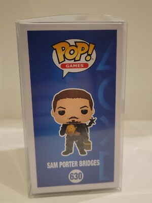 Funko POP ! デスストランディング　サム・ポーターブリッジズ　ノーマン Amazon.com: Funko Death Stranding - Sam Porter Bridges in