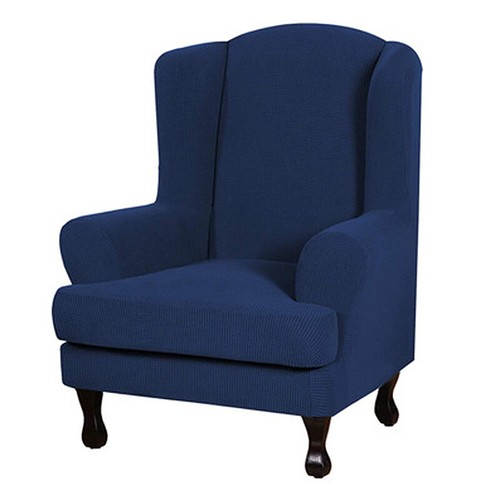 Recliner Chair Covers Slipcovers Sofa Stretch Wing Back Armchair Wingback Cover - Picture 14 of 21