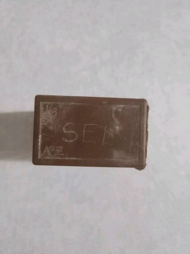 Juego completo de estampillas de acero con letras de máquina de 3,0 mm vintage / importación E.M.R Reino Unido - Imagen 5 de 6
