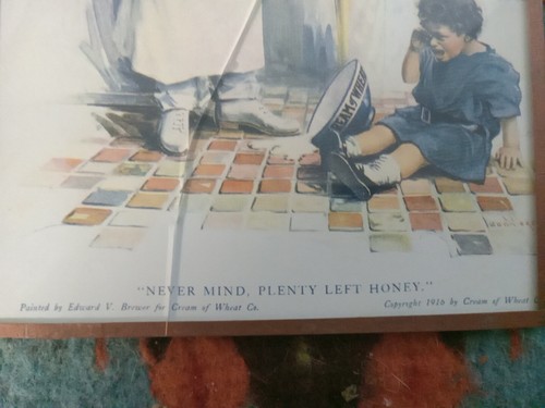 Cream of Wheat The Companion Mag. December 21,1916 Advertisement Glass Cracked - Picture 3 of 3