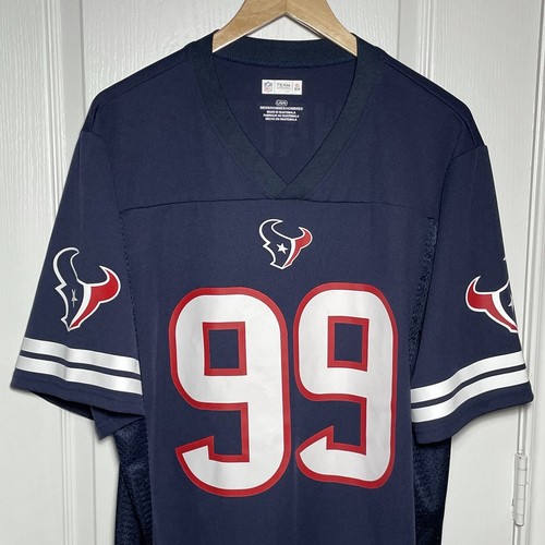NFL Houston Texans Herren V-Ausschnitt Trikot Team Bekleidung JJ Watt Kurzarm Large - Bild 2 von 16