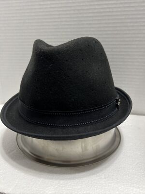 TOMMY BAHAMA Wool Shade Maker Black Wide Brim Pool Sun Cap  display picture 3