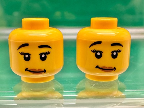 LEGO Minifigure Head, Female, Male, Different Series Sets, 55 Types, 1 Piece - Picture 29 of 56