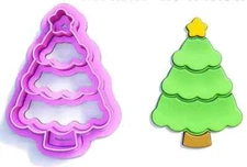 Christmas Tree B Polymer Clay Cutters