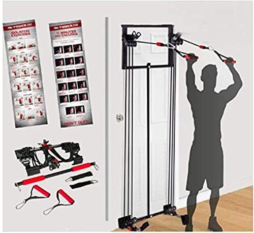 Tower 200 Gym Tür Fitness Bodybuilding Trainingsgerät Widerstandsbänder Set - Bild 3 von 4