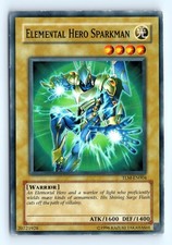 Yu-Gi-Oh Elemental Hero Sparkman #TLM-EN004 The Lost Millennium tcg LP