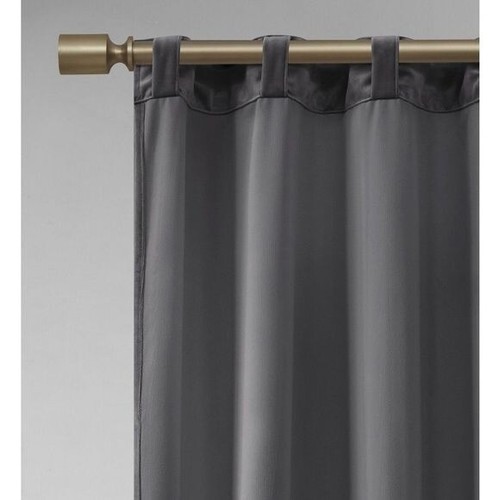 NWT 510 Design 2-Piece Colt Room Darkening Velvet Window Panel Pair, 37in x 95in - Picture 7 of 11