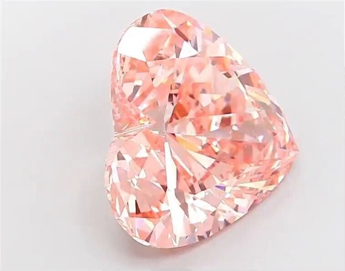 Cuore fantasia 10,03 ct rosa intenso certificato IGI VS1 ottimo diamante coltivato in laboratorio - Foto 8 di 9