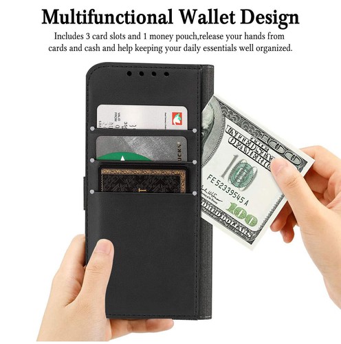 Flip Leather Case For Samsung Galaxy S23 S22 S24 Personalized Phone Wallet Cover - Picture 74 of 100