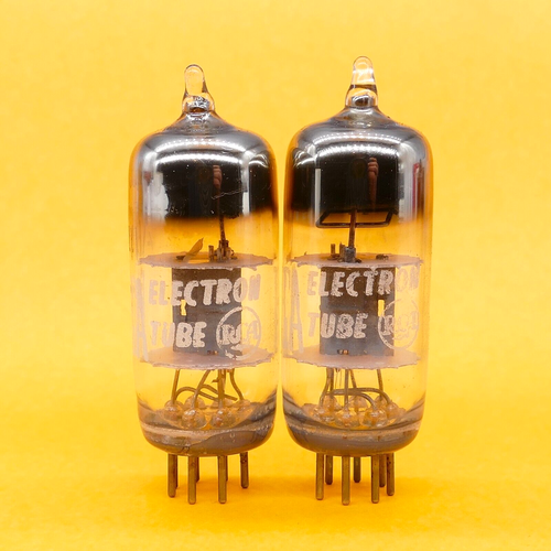Two RCA 6AB4 Tubes NOS NIB Match Date Dimple D Getter Strong AMPLITREX Results - Picture 2 of 2