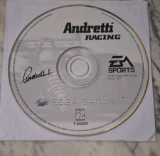Andretti Racing Sega Saturn Video Game Disc Only