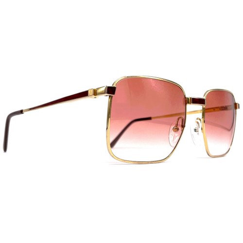 NOS vintage DUNHILL 6057 sunglasses - Austria 80's - Large - GOLD PLATED - Bild 7 von 9