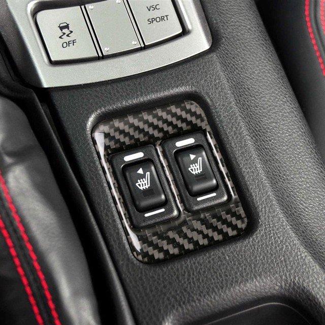 Carbon Fiber Car Electric Heated Seat On Frame Trim For Toyota Carbon Fiber Car Electric Heated Seat On Frame Trim For Toyota 86 Subaru Brz