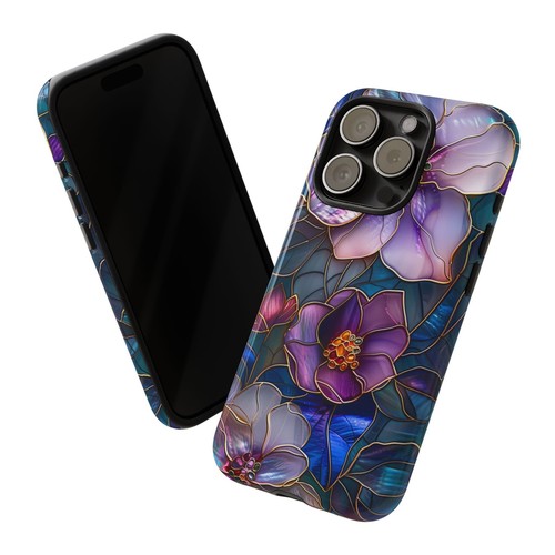 Magnolia Flower Phone Case, Faux Mother of Pearl Floral Cover | X48 - 第 50/272 張圖片