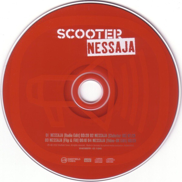 Scooter Nessaja (CD, Single, Enh) eBay