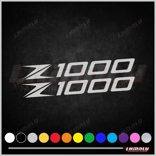 6pcs For KAWASAKI  Z1000 Sticker Motorcycle Fairing Decal Bodywork Vinyl Logo - Imagen 1 de 12