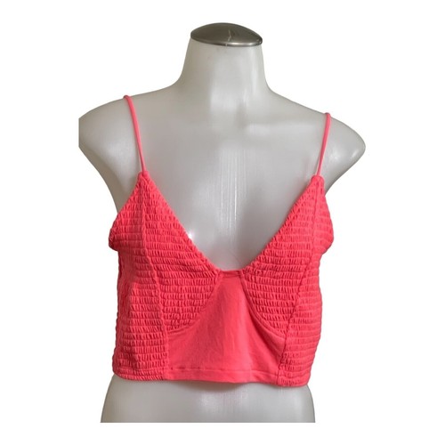 ZENANA.Spring .Fling Smocked Triangle Women Bralette - Curvy Size 1XL - Picture 5 of 11