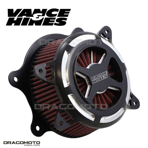 Air Filter Vance & Hines V02X CC XL 42339 Harley Davidson Black - Picture 1 of 5