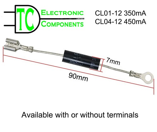 Mikrowelle Diode HV Gleichrichter 12kV CL01 12 CL04 12 mit oder ohne Klemmen - Bild 3 von 14
