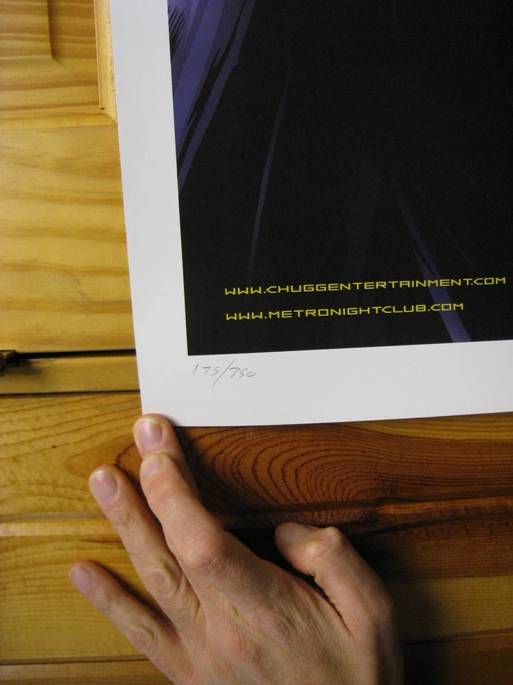 Jane's Addiction Poster Janes Special Guest Signed & Numbered - Image 2 of 3