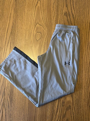 Under Armour Youth XL Jogginghose Grau Lockeres gerades Bein Entspannte Jogginghose Active - Bild 2 von 7