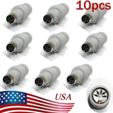 10X Keyboard Adapter PS2 6pin Female to AT 5pin DIN Male Adaptor Cable/Cord/Wire