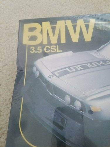 BMW 3.5 CSL EUROPEAN CHAMPION 1/24 kit modellino non assemblato realizzato da USAIRFIX - Foto 2 di 11