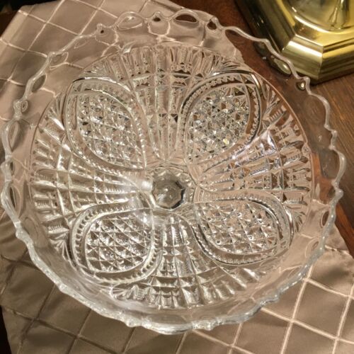 Perkins Open Compote New Martinsville EAPG Early American Pattern Glass Antique - Picture 5 of 6