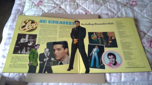 Elvis Presley - 40 Greatest Hits+in concert+moody blue+gi blues - Picture 8 of 24