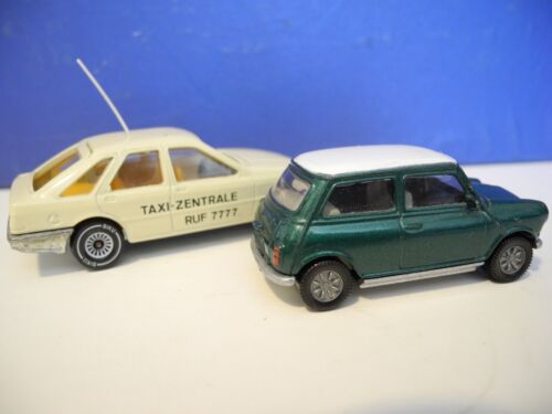 SIKU VINTAGE 1056 FORD SIERRA 2.3 GHIA & 1031 ROVER MINI 1:56 EXCELLENT - Picture 2 of 7