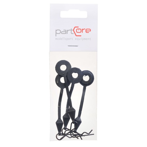 Body Clips with Holder Clips 4pcs 1:8 1:6 1:5 partCore - Picture 4 of 4