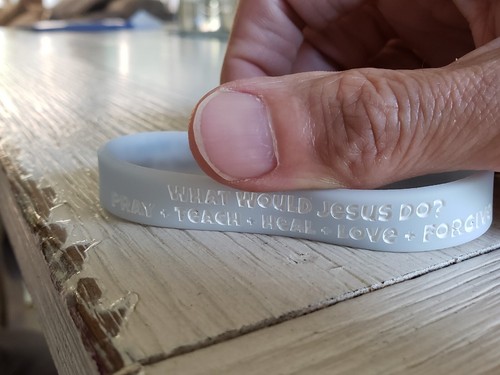 2 NEW What Would Jesus Do? New Start Acronym Wristband Bracelets Barbara O'Neill - Picture 12 of 14