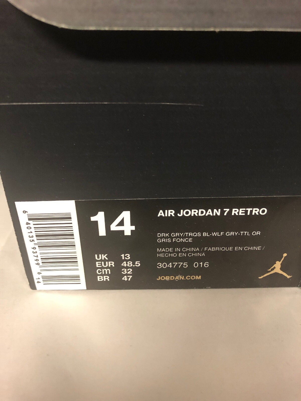 Nike Air Air Air Jordan 7 Retro Barcelona Days Bobcats Size 14 fb98fa Nike Air Air Air Jordan 7 Retro Barcelona Days Bobcats Size 14 fb98fa