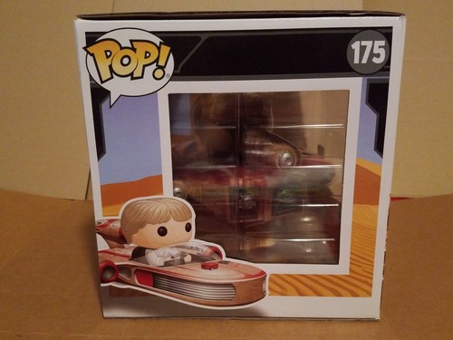 FUNKO POP! STAR WARS LUKE SKYWALKER with SPEEDER SMUGGLERS BOUNTY EXCLUSIVE #175 - Picture 4 of 7