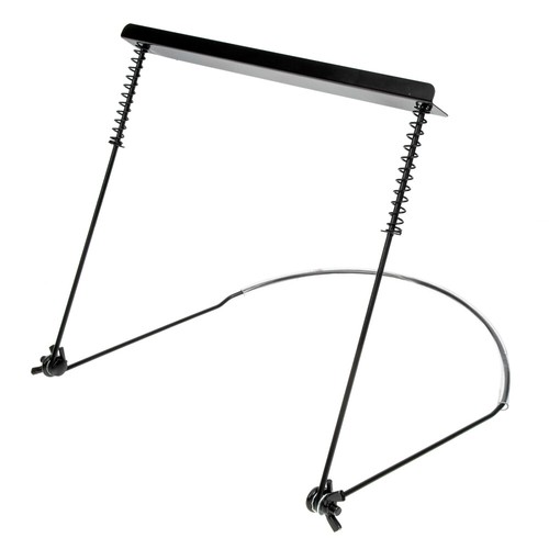 Harmonica Stand Adjustable Neck Holder Mouth Organ Harp Rack 10-hole Clip
