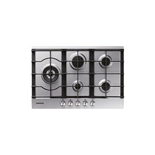 SAMSUNG NA75J3030AS Piano cottura Inox 75 cm 5 fuochi a gas Griglie in ghisa - Foto 1 di 1