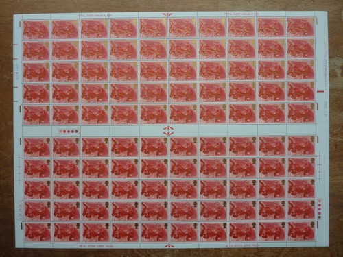 GB 1970s COMPLETE/FULL sheets MNH - CHOOSE - Picture 17 of 78