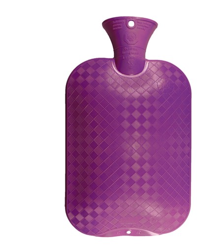 Fashy 2.0L Single Ribbed Latex Free Hot Water Bottle - Picture 27 of 52