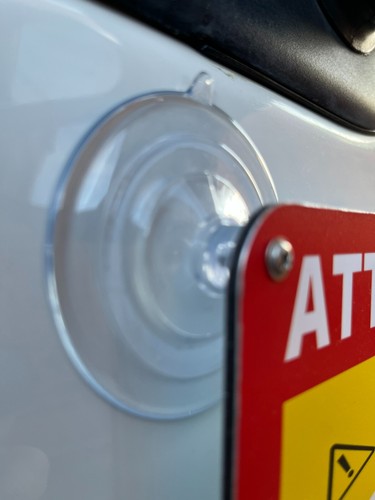 Winkel tot Saugnapf abnehmbar Top Qualität Schilder Wohnmobil Wohnmobil A Klasse - Bild 3 von 6