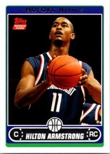 2006-07 Topps Hilton Armstrong Rookie #236 New Orleans Hornets