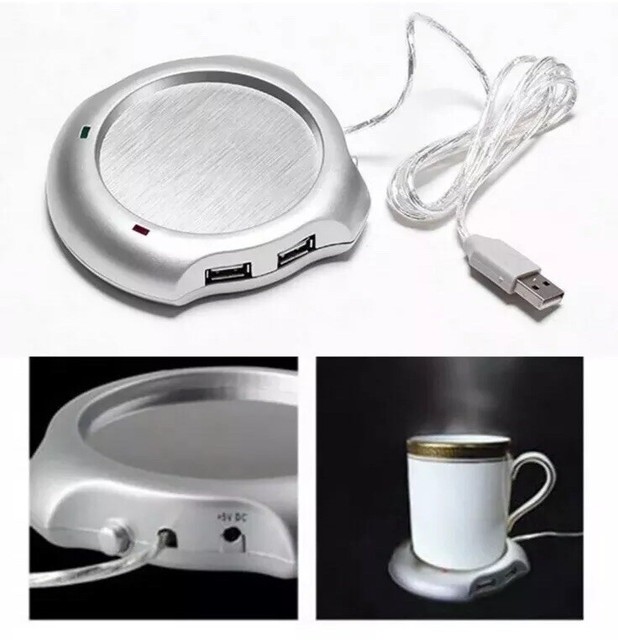 4 Port USB HUB Office Coffee Tea Cup Warmer [WarmerPad 4USB 4 Port USB HUB Office Coffee Tea Cup Warmer [WarmerPad 4USB