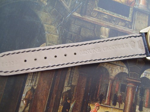ROLEX DATE 750 GOLD VON 1981 - BLACK DIAL - REF.: 15038 - ORG. BAND + SCHLIESSE - Bild 12 von 21