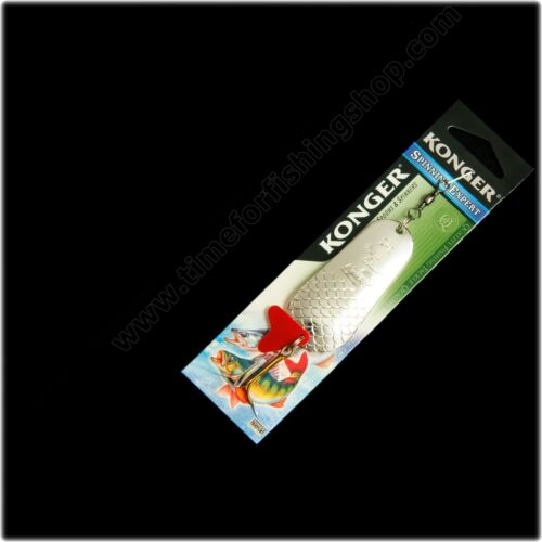 Löffel Köder Köder Hecht Barsch Meer Angeln Tackle Höhenhaken Spinner Silber - Bild 8 von 16